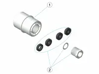 Pièces détachées pour Presse-étoupe M-25