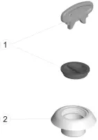 Pièces détachées pour Prise balai bouchon