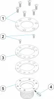 Pièces détachées pour Prise balai inox LINER