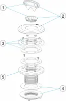 Pièces détachées pour Prise balai/refoulement LINER
