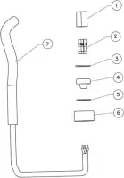 Pièces détachées pour Prise de connexion 3 broches robot DOLPHIN