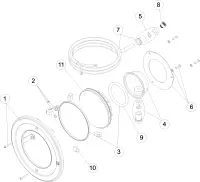 Pièces détachées pour Projecteur Ø 250 2.0 RGB
