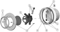 Pièces détachées pour Projecteur 300W HYDROSWIM