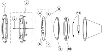 Pièces détachées pour Projecteur AmerQuartz