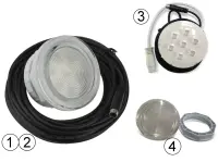 Pièces détachées pour Projecteur de SPA DAVEY