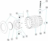 Pièces détachées pour Projecteur EASY-LINE V1