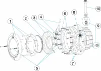 Pièces détachées pour Projecteur GLOBAL IP021