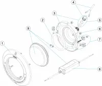 Pièces détachées pour Projecteur GLOBAL LED