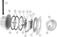 Pièces détachées pour Projecteur LED Design