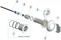 Pièces détachées pour Projecteur led LUMIPLUS MINI 3.13 option niche