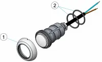 Pièces détachées pour Projecteur NICKELAGE SPA sans écrou