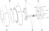 Pièces détachées pour Projecteur plat led LINER