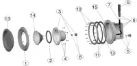Pièces détachées pour Projecteur pour panneaux ancien modèle