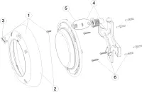 Pièces détachées pour Projecteur S-LIM BETON