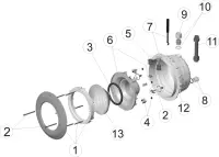 Pièces détachées pour Projecteur STANDARD avec câble