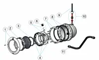 Pièces détachées pour Projecteur SWIM-TEC