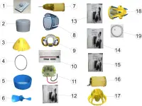 Pièces détachées pour Propulseur aquatique DOLPHIN