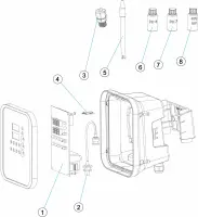 Pièces détachées pour Régulateur AP pH/ORP sans pompe