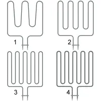Pièces détachées pour Résistances de poêle KIP