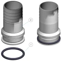 Pièces détachées pour Raccord d'aspirateur Ø 50