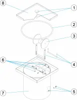 Pièces détachées pour Ramasse-lignes escamotable