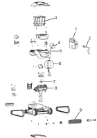 Pièces détachées pour Robot Dolphin S50