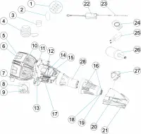 Pièces détachées pour Seacooter LI 220 - 350 - 550