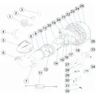 Pièces détachées pour Seascooter RDS 250 - 280 - 300