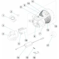 Pièces détachées pour Seascooter SEAL
