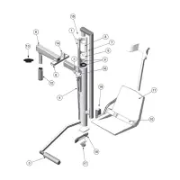 Pièces détachées pour Siège de transfert hydraulique IGAT 180