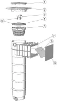 Pièces détachées pour Skim-Filtre Classic A200 Béton