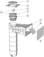 Pièces détachées pour Skim-Filtre Classic A400 Béton