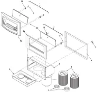 Pièces détachées pour Skimfilter 100 sq.ft. de spa