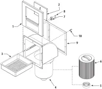 Pièces détachées pour Skimfilter 50 sq.ft. de spa