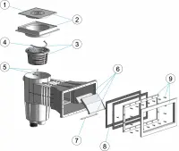 Pièces détachées pour Skimmer 15L EASY-LINE