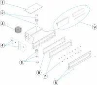 Pièces détachées pour Skimmer A-650, A-500