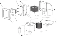 Pièces détachées pour Skimmer de spa