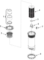 Pièces détachées pour Skimmer de surface DYNA-FLO XL