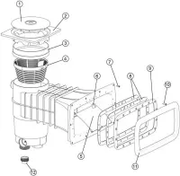 Pièces détachées pour Skimmer Elegance A400 Liner-Panneau
