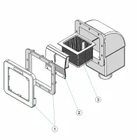 Pièces détachées pour Skimmer piscine PISCINELLE