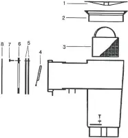 Pièces détachées pour Skimmer SP1075 à SP1085