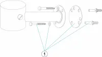 Pièces détachées pour Support main courante