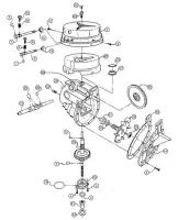 Pièces détachées pour (Tête) robot Nettoyeur POOL SWEEP - LETRO SWEEP I et II