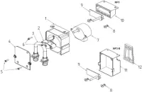Pièces détachées pour Tête de pompe péristaltique Microdos MP3