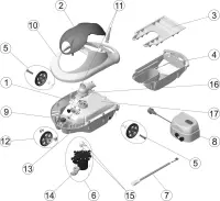Pièces détachées pour Robot TIGRUS HYDRA