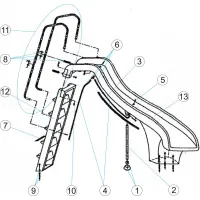 Pièces détachées pour Toboggan tournants