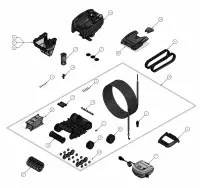 Pièces détachées pour Robot Zodiac Tornax type GT