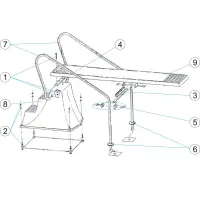 Pièces détachées pour Tour de plongeon
