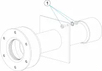 Pièces détachées pour Traversée de parois inox 1 1/2"