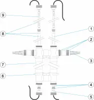 Pièces détachées pour Traitement UV TL 110W